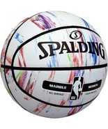 Spalding - 77555549  - 29.5&quot; Basketball - Marble White - £35.42 GBP