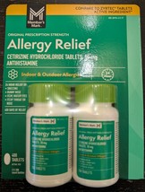 Member&#39;s Mark 10mg Aller-Zyr CETIRIZINE compare ZYRTEC  400 ct  bottle E... - $21.78