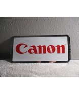 5 Vintage Canon Camera Dealer Advertising Stickers 13.5&#39;&#39; x 6&#39;&#39;  Shiny Logo - $24.74