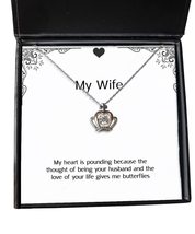 Sarcastic Wife, My Heart is pounding Because The Thought of Being Your Husband,  - £39.03 GBP