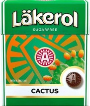 Läkerol Cactus 25g, 24-Pack - Swedish Sugar Free Licorice Pastilles - $69.29