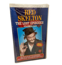 Red Skelton The Lost Episodes I &amp; II  VHS VCR Video Tape Movie 1997 VTG Sealed - £4.85 GBP