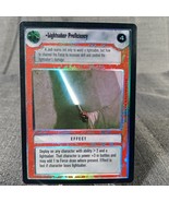 Lightsaber Proficiency (FOIL) BB - Star Wars CCG Customizeable Card Game... - £6.66 GBP