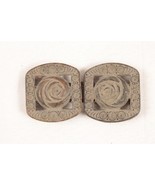 Antique Ladies Belt Buckle 2 Parts Takes 3/4 Inch Belt Material - $6.79