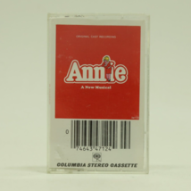 Annie A New Musical Original Cast Recording Cassette Tape 1977 - $4.84