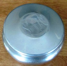 Vintage Handcrafted Pewter Trinket Box K &amp; S Helbe Pewter Virginia Certificate - £4.71 GBP