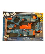 Hasbro Nerf Elite 2.0 Ultimate Blaster 3 Pack with 50 Darts NEW Eaglepoi... - £27.24 GBP