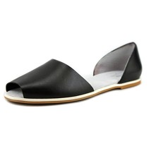 MTN-G 93202 Women&#39;s Black Peep Toe Flats Size 9 US - $18.25