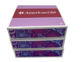 American Girl Empty Box 7 Tissue Lot Outfits 3 Total Storage Just Like You - $24.00