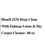 Bissell 2276 Deep Clean With Febreze Linen &amp; Sky Carpet Cleaner- 60 oz - $35.26 CAD