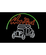 Brand New Hot Rod Hotrods Logo Auto Car Dealer Beer Bar Neon Light Sign ... - £111.37 GBP