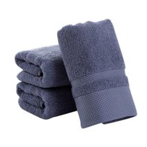 Cyan Ultrafine Fiber Bath Towel L Cotton Sport Travel Towel 50x100cm - £13.53 GBP