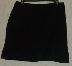Excellent Womens Coral Bay Golf Lined Black Skirt Size 10 - £19.83 GBP
