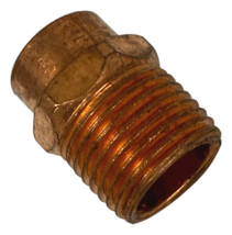 Elkhart Products 1045812 Copper Male Adapter O.D. 5/8&quot; X 1/2&quot; 1-Pc. Only - $13.89