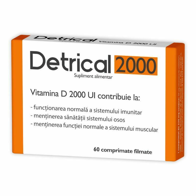 Primary image for Detrical Vitamin D Maintain Bone,Muscular and Immune System 60 Caps