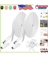 Versatile 10ft 2.1mm x 5.5mm DC Power Cable - Perfect for Security Cameras - $315.55 MXN