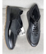 Zara Trainers Black Lace Up Shoes Sneakers WOMENS SIZE  12 new - $90.16 CAD