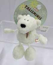 NICI Polar Bear Stuffed Animal Beanbag Key Chain 3 inches 7 cm - $11.50