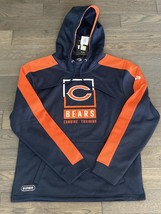 New Era Chicago Bears Combine Training Navy Blue Orange Hoodie Sz Medium NWT $60 - £26.82 GBP