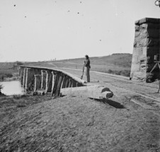 Bridge at Strawberry Plains Knoxville, Tennessee 1864 - 8x10 US Civil War Photo - $8.81