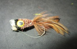 Vintage Fly-Fishing Lure Weedless Floating Frog 2.5&quot; Head to Tail - £3.14 GBP