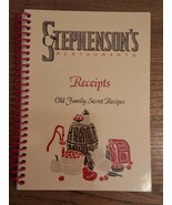 Stephenson&#39;s Restaurant Receipts Secret Recipes Cookbook EUC - €27,98 EUR