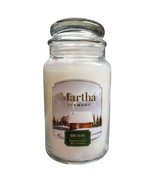 NEW Martha Stewart Candle GONE SKIING Glass Jar 26 oz Large Soy Blend Unlit - $47.47 CAD
