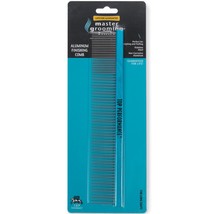 Master Grooming Tools Aluminum Finishing Comb  Versatile Combs for Groo... - £17.75 GBP