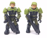 Mega Bloks Construx Halo UNSC Marine Bravo Series Figures Lot 2 - $16.20