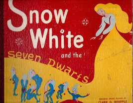 Snow White and The Seven Dwarts 78RPM Record - $5.00