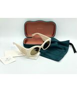 GUCCI MATELASSE Ivory Snake Leather Sunglasses GG0815S 002 0815 NIB AUTH... - €729,00 EUR