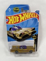 Hot Wheels Batmobile Gold TV Series Diecast Car 4/5 Batman DC Comics 131... - £7.11 GBP