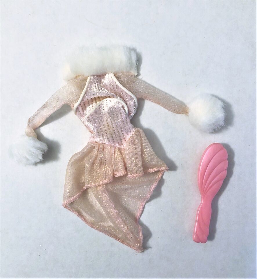 Mattel Barbie 2000 Barbie Star Ice Skater  Replacement Dress - £5.53 GBP