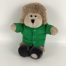 Starbucks Coffee Co Bearista Bear 10&quot; Plush Bean Bag Stuffed Toy Winter ... - $24.70