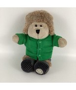 Starbucks Coffee Co Bearista Bear 10&quot; Plush Bean Bag Stuffed Toy Winter ... - $33.78 CAD