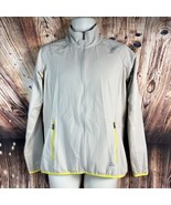 Cabelas Packable XPG Jacket Mens Medium Grey Full Zip Lightweight Pouch ... - £22.40 GBP