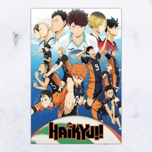 Haikyuu Anime Poster And Prints Unframed Wall Art Gifts Decor 12X18 - £22.26 GBP