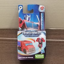 Transformers EarthSpark OPTIMUS PRIME Tacticon Hasbro Action Figure New! - $12.19