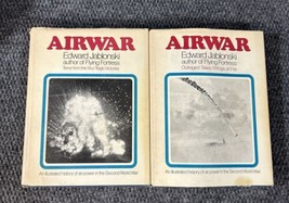 AIRWAR History of Air Power WWII Hard Cover Books by Edward Jablonski Vol 1 &amp; 2 - £8.61 GBP