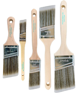 Vermeer Paint Brushes 5-Pack Angle Brushes in Assorted Sizes for All Lat... - $12.38