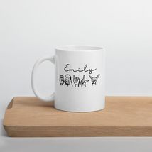 Coffee Mug - Emily Sign Language ASL Hand Symbol Interpreter Mug, Personalized S - $18.07+