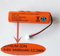 3.7V Battery Replace for Wahl 8148 8591 8504 1919 Hair Clippers DC3.6V 3400mAh - £16.57 GBP