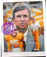 Johnny Majors Tennessee Volunteers Football UT Vols Coach Original Paint... - $5,255.70 CAD