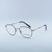 DOLCE &amp; GABBANA DG1349 1311 Gold/Matte Black 52mm Eyeglasses New Authentic - £140.54 GBP