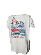 Vintage Graffiti Alley Classic Car Cruise In Graphic Shirt Pepsi River R... - £28.71 GBP