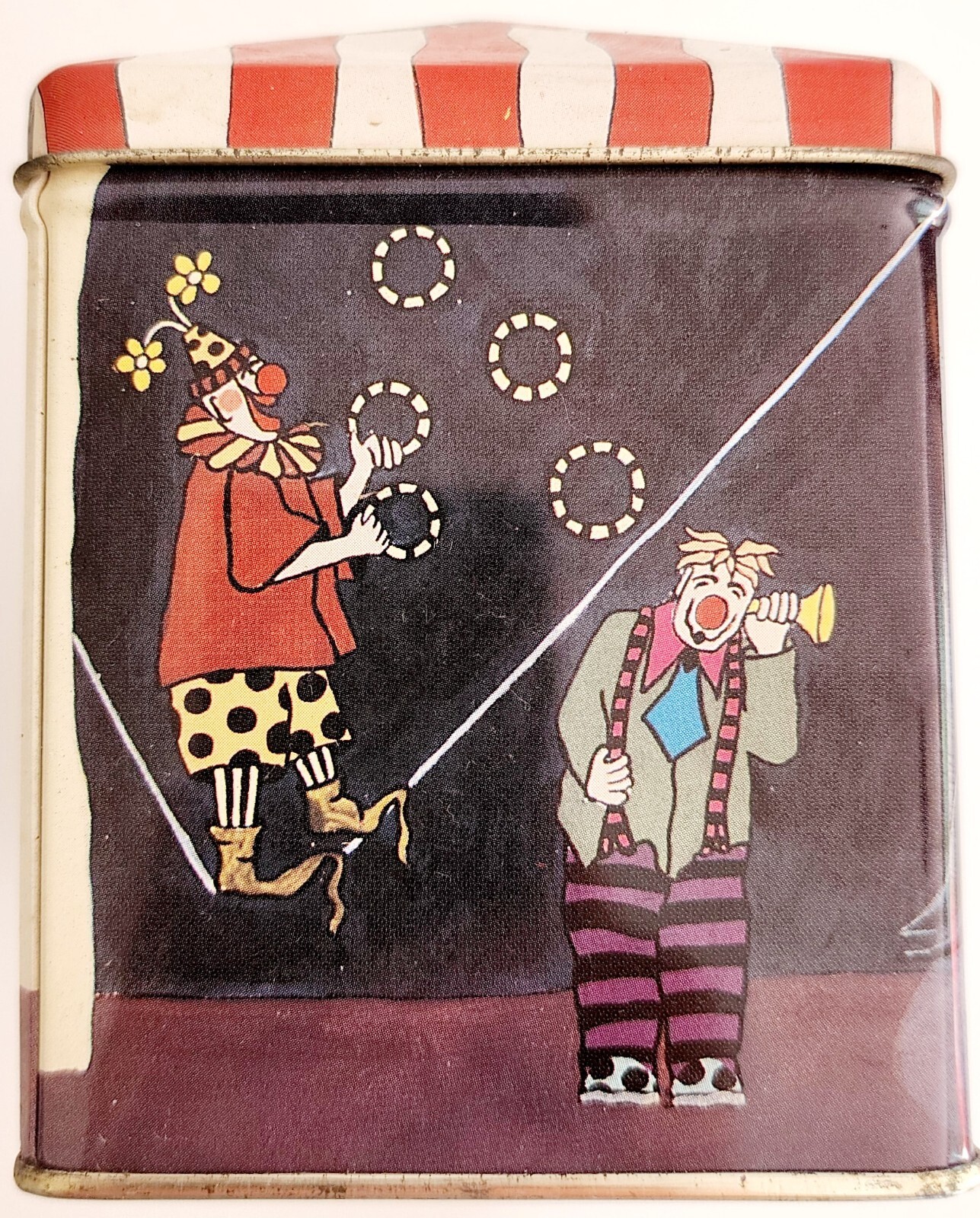 1995 The Three Circus Big Top Vintage Tin Tinscapes Thomas Gianni Art E5 Item image 4