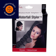 Mia Waterfall Styler + Hair Volumizing Bump It Tool, One size., brown.  - £14.56 GBP