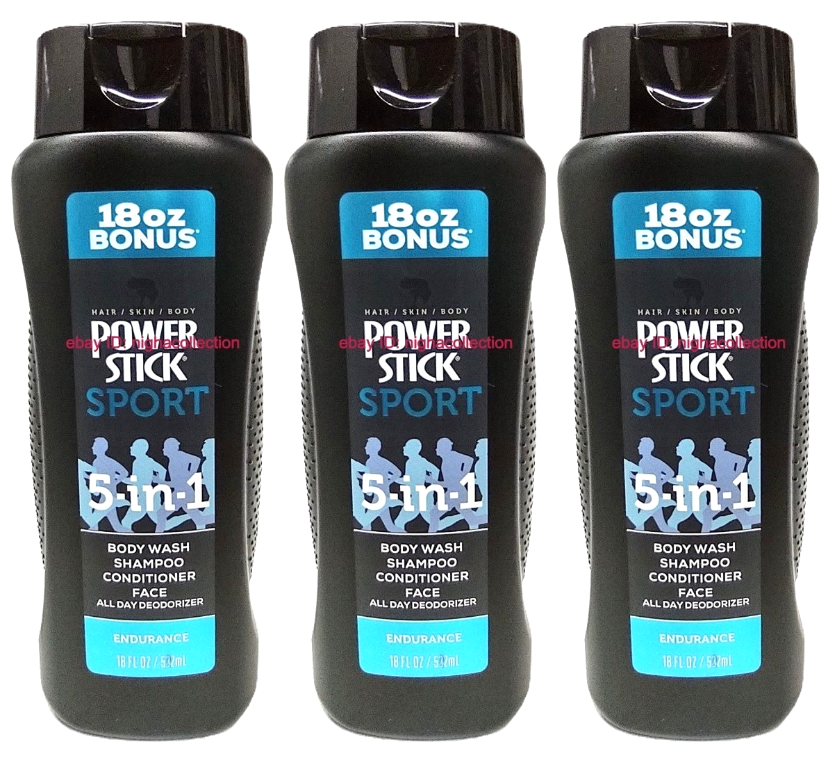 (5) 5 in 1 Shampoo, Conditioner, Body Wash, Face &amp; Deodorizer ENDURANCE ... - $48.50