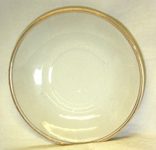 Germany US Zone White Saucer Gold Trim - $9.89