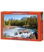 Castorland 1500 Piece Jigsaw Puzzle Athabasca River Canada - $35.53